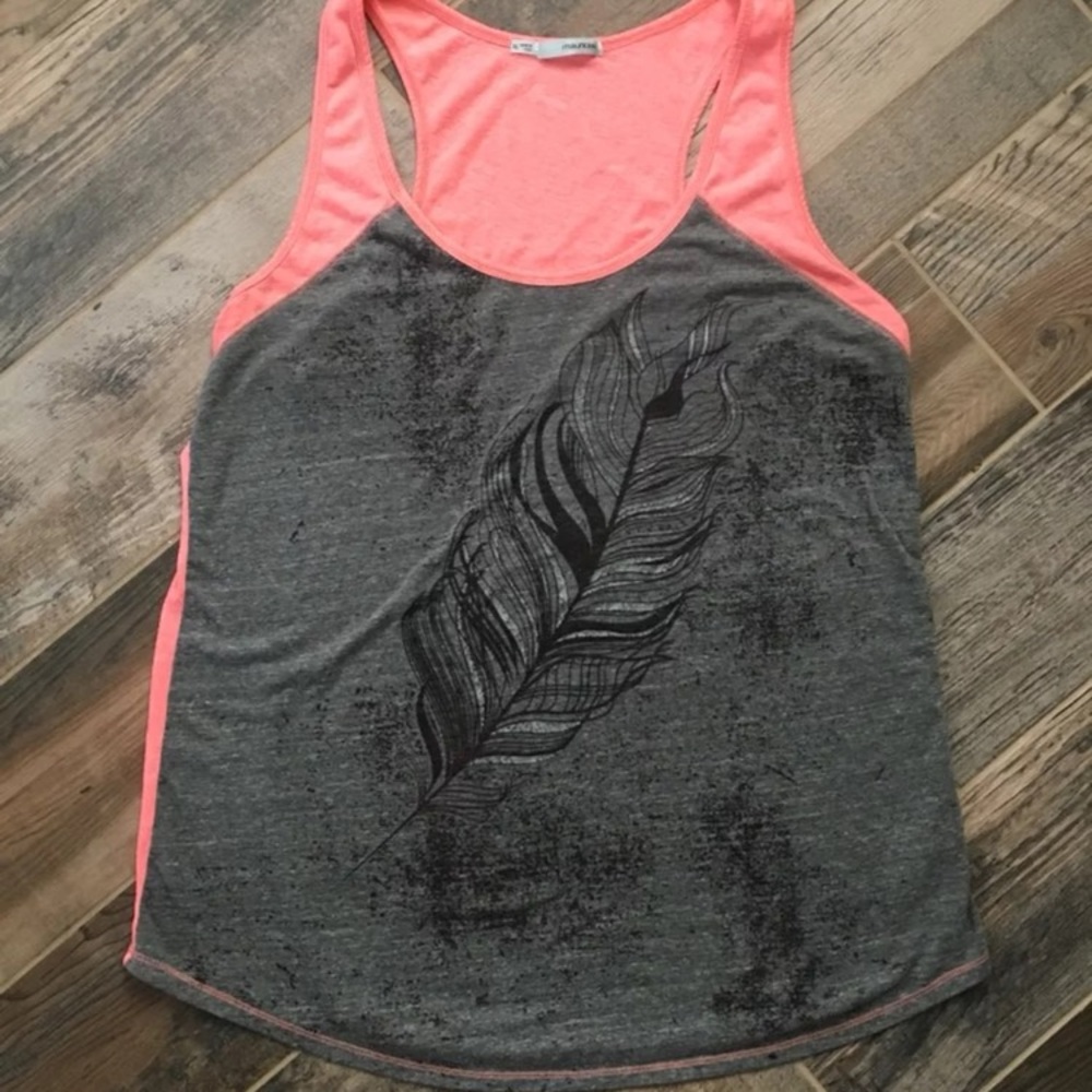 Feather tank top